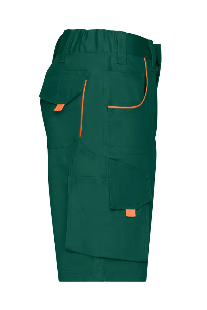 Radne bermude JN872 dark-green/orange 42-2