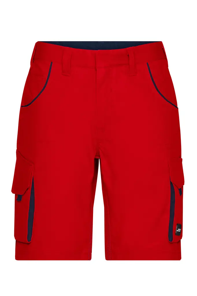 Radne bermude JN872 red/navy 42-0