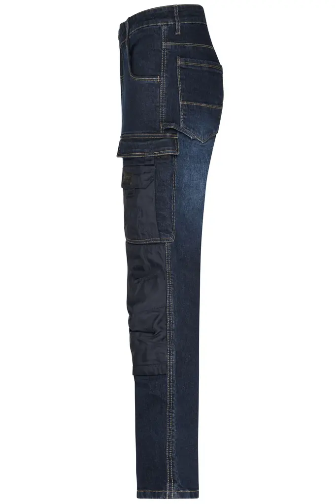 Radne traper hlače JN875 blue-denim 25-1