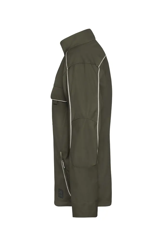 Radna softshell jakna  JN882 olive XS-1