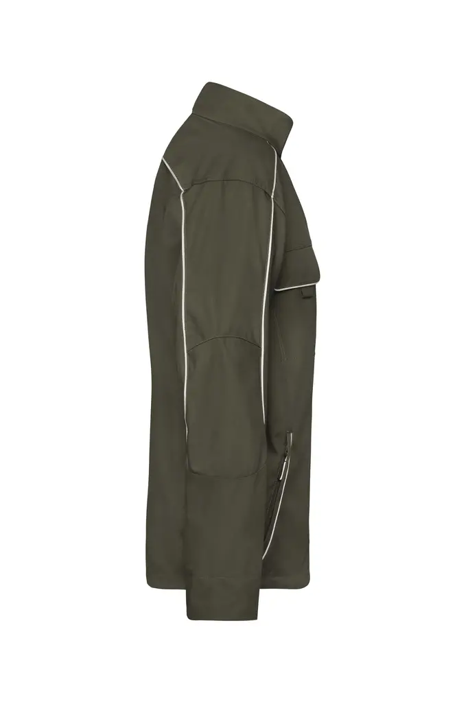 Radna softshell jakna  JN882 olive XS-2