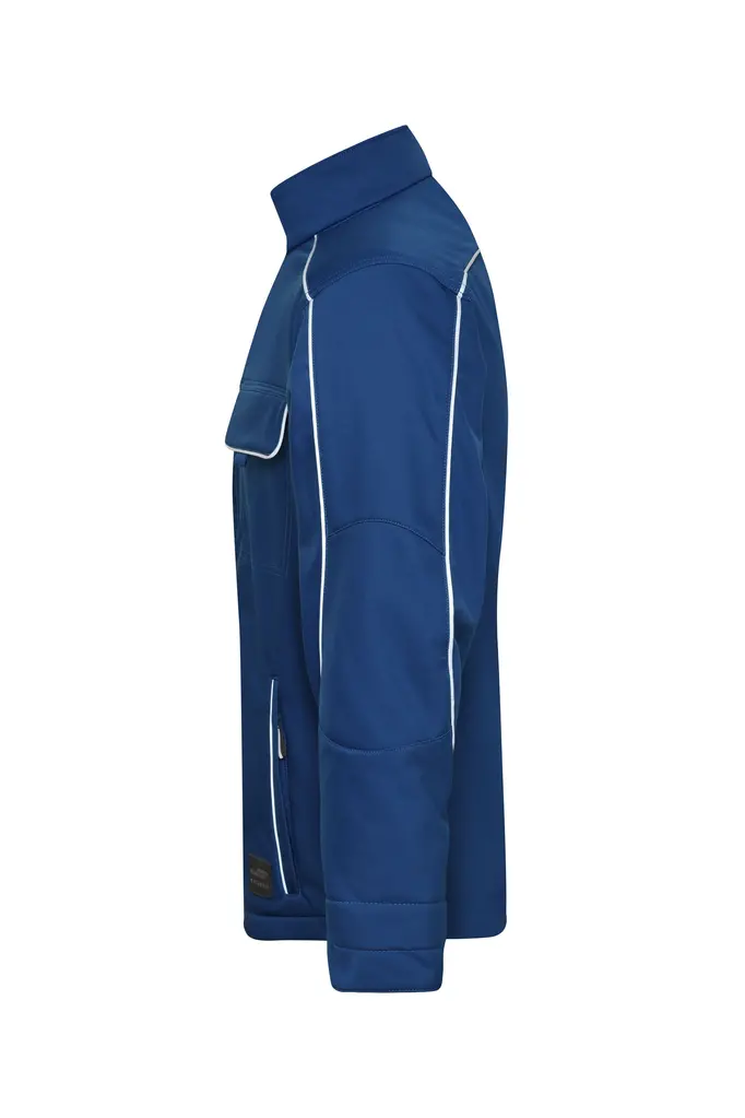 Radna softshell jakna JN884 dark-royal XS-1