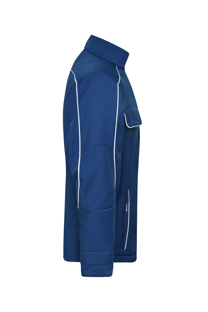 Radna softshell jakna JN884 dark-royal XS-2