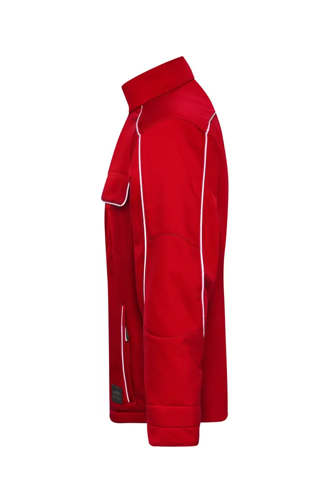 Radna softshell jakna JN884 red XS-1