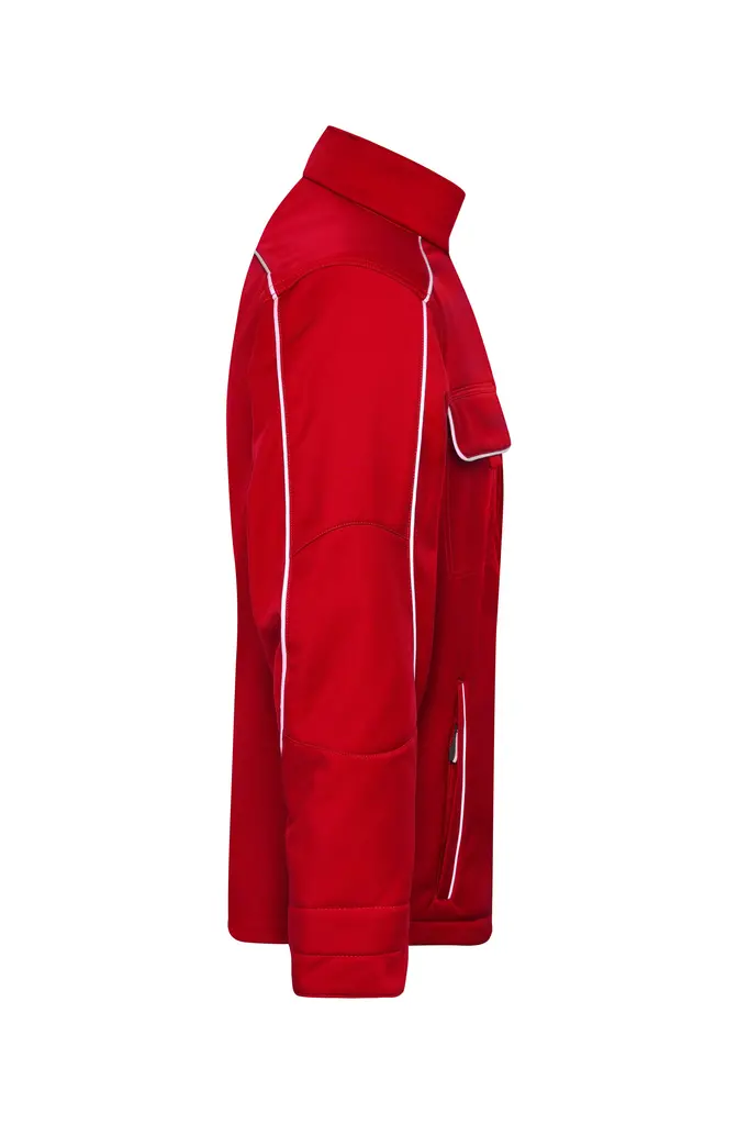 Radna softshell jakna JN884 red XS-2