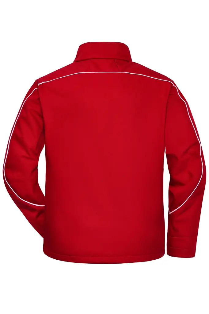 Radna softshell jakna JN884 red XS-3