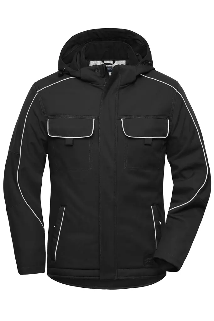 Radna softshell jakna JN886 black XS-0