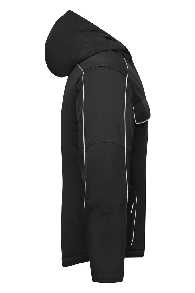 Radna softshell jakna JN886 black XS-2