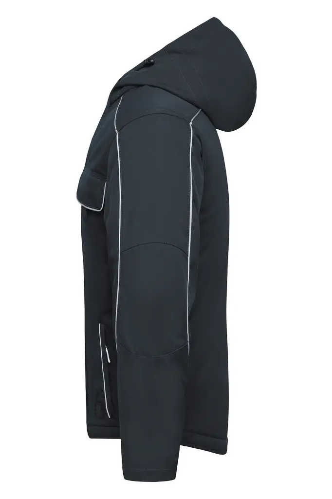 Radna softshell jakna JN886 carbon XS-1