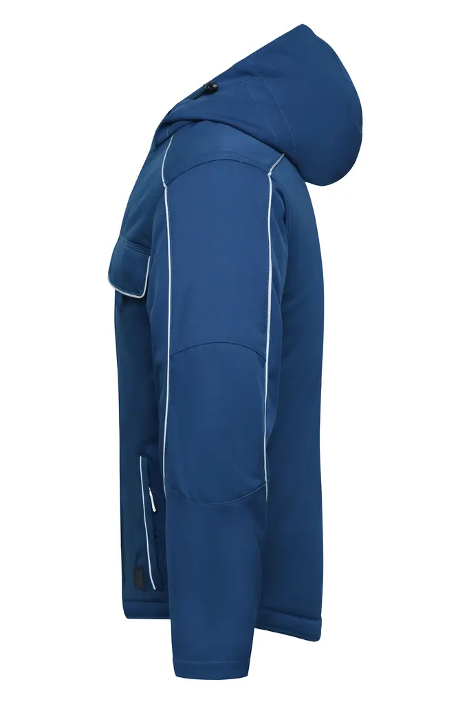 Radna softshell jakna JN886 dark-royal XS-1