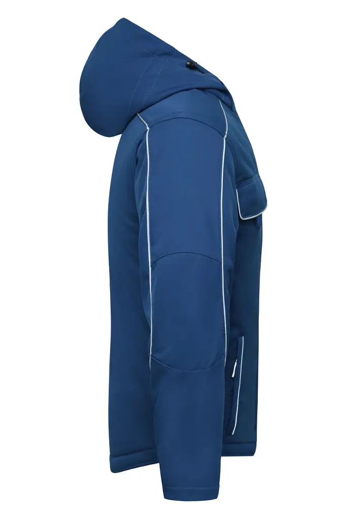 Radna softshell jakna JN886 dark-royal XS-2