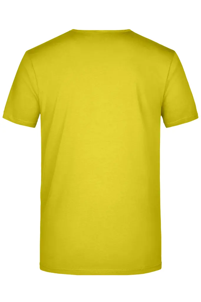 Slim fit majica JN912 yellow XL-3