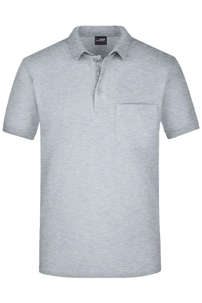 Polo majica  JN922 grey-heather S-0