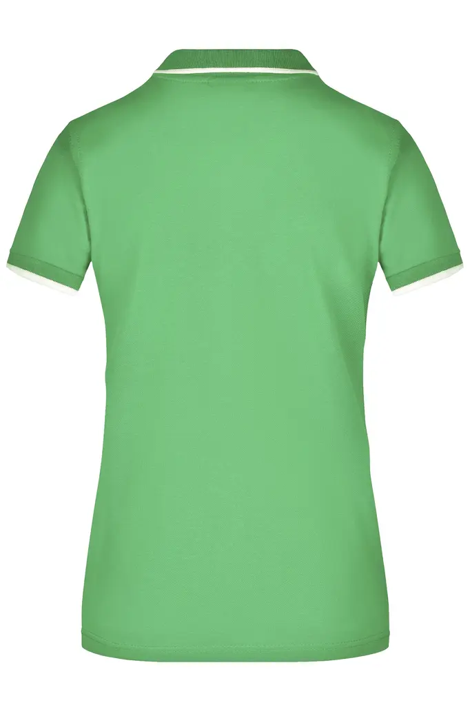 Ženska polo majica  JN934 lime-green/white XXL-3