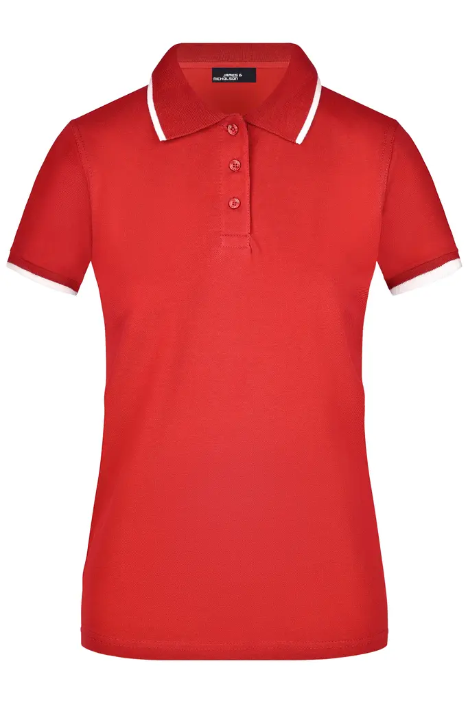 Ženska polo majica  JN934 red/white S-0