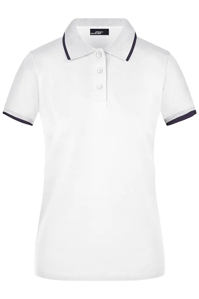 Ženska polo majica  JN934 white/navy S-0