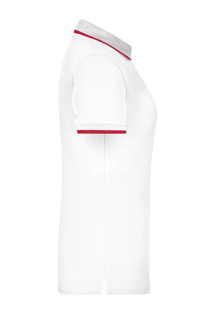 Ženska polo majica  JN934 white/red S-2