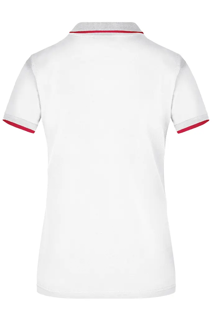 Ženska polo majica  JN934 white/red S-3