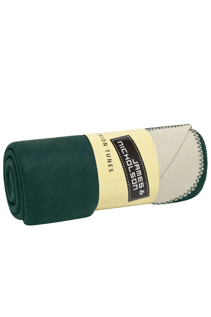 Flis deka JN952 dark-green/cream one size-0