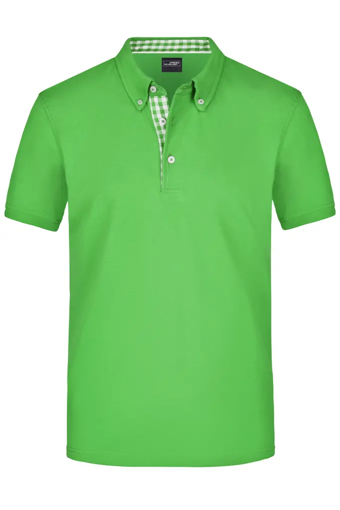 Polo majica JN964 lime-green/lime-green-white S-0