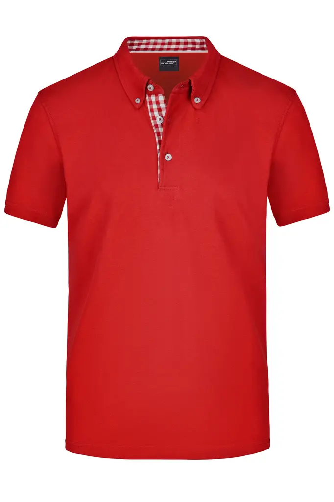 Polo majica JN964 red/red-white S-0