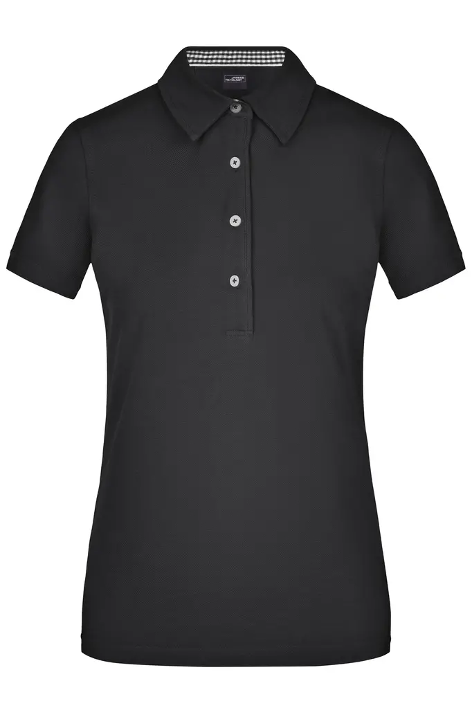 Ženska polo majica JN969 black/black-white S-0