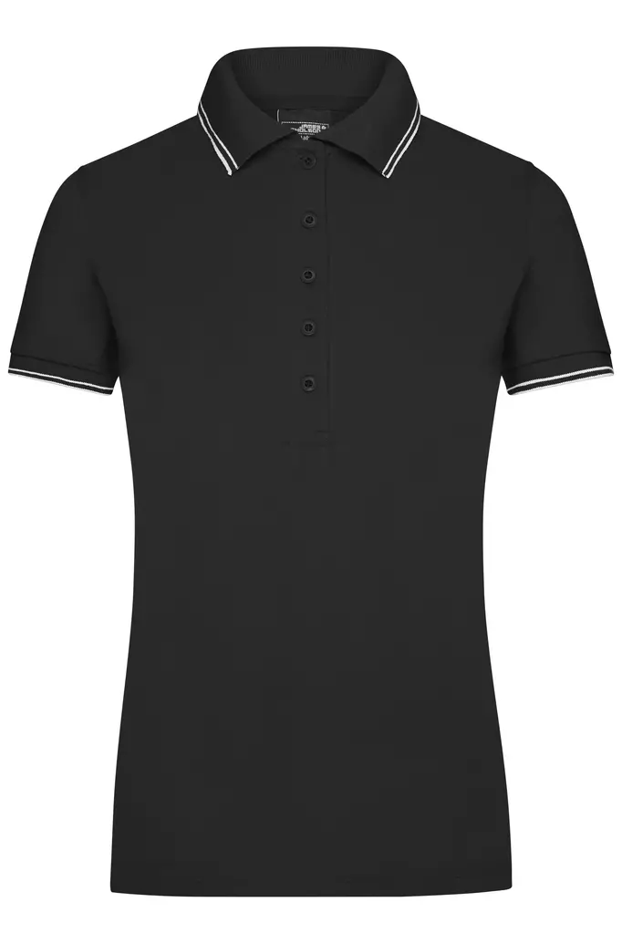 Ženska polo majica JN985 black/white S-0