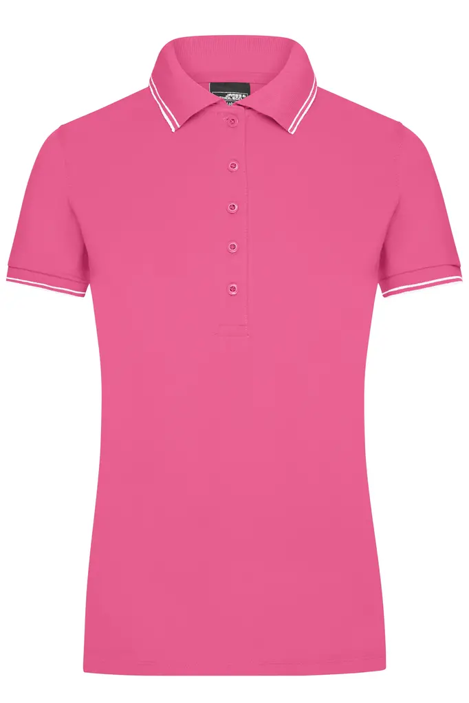 Ženska polo majica JN985 pink/white S-0