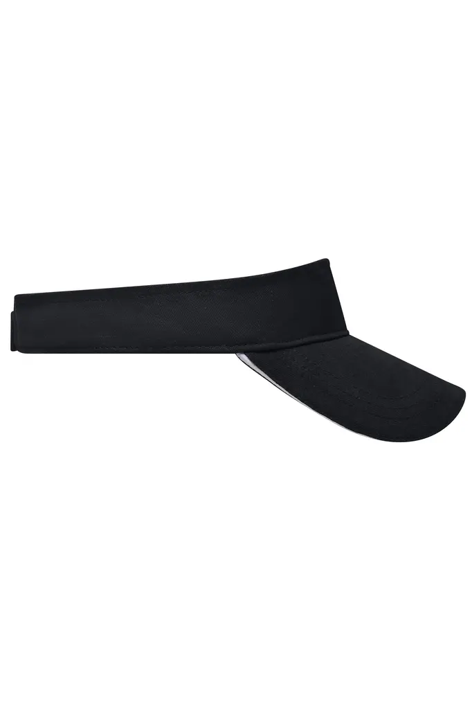 Sunvisor kapa MB6123 black/white one size-2