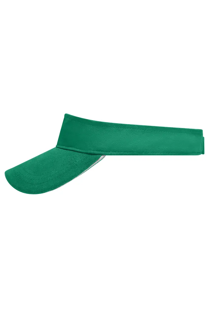 Sunvisor kapa MB6123 green/white one size-1