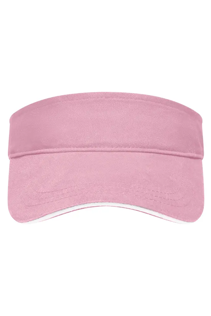 Sunvisor kapa MB6123 light-pink/white one size-0