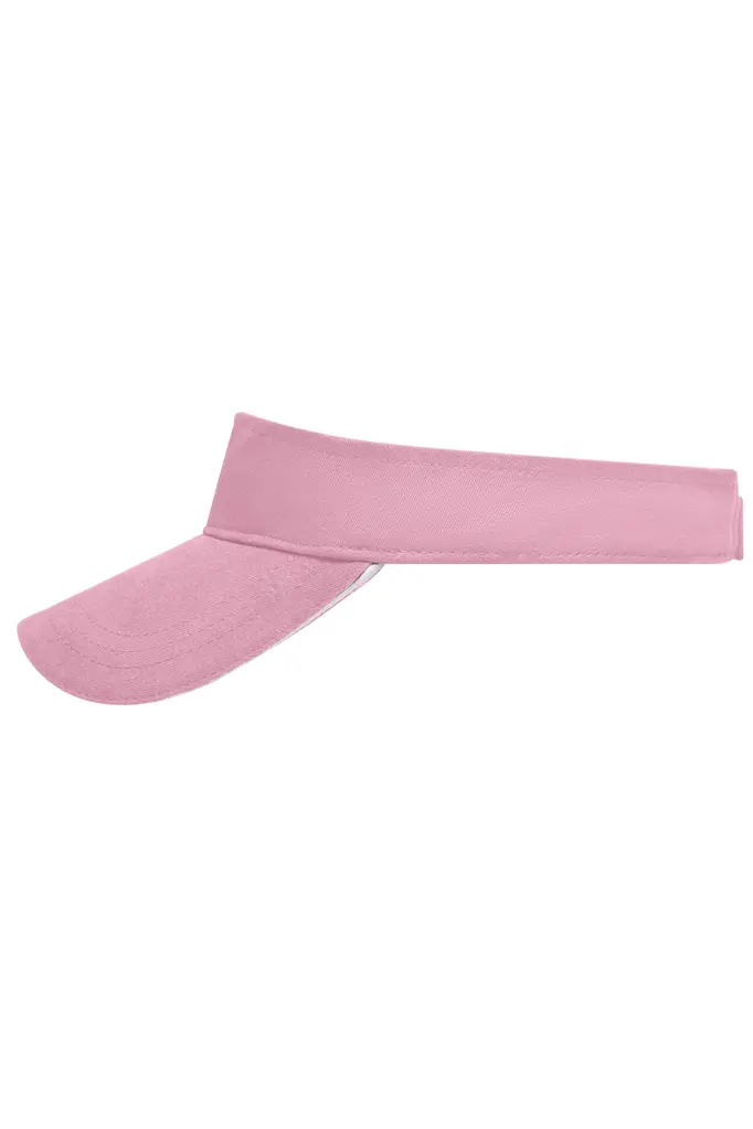 Sunvisor kapa MB6123 light-pink/white one size-1