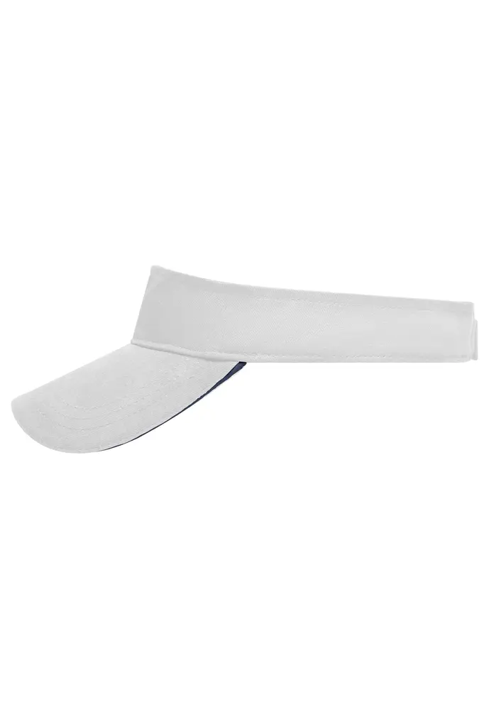 Sunvisor kapa MB6123 white/navy one size-1