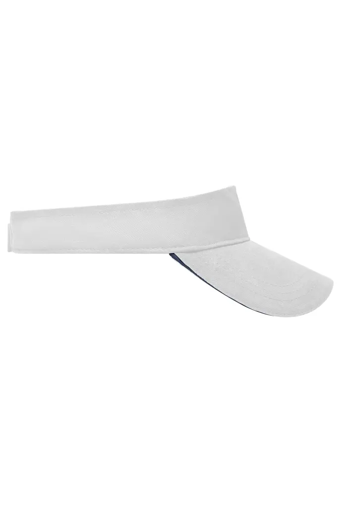 Sunvisor kapa MB6123 white/navy one size-2