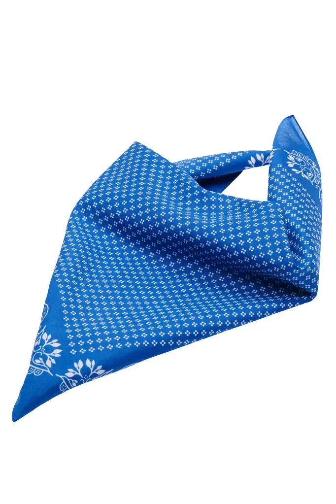 Bandana MB6400 royal/white one size-0