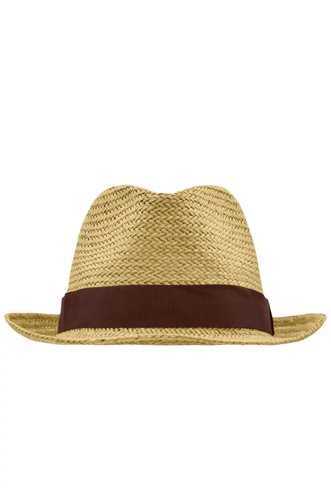 Ljetni šešir MB6597 straw/brown S/M-0