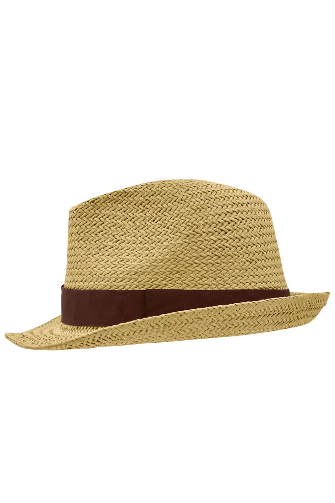 Ljetni šešir MB6597 straw/brown S/M-1