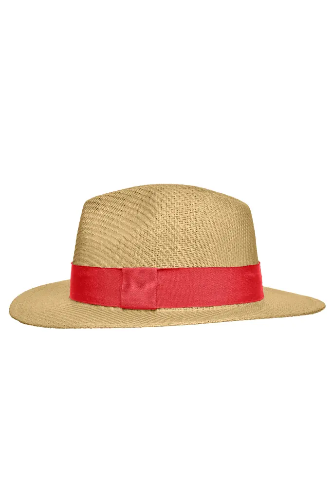 Šešir MB6599 straw/red S/M-1