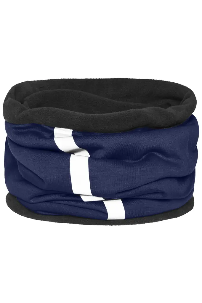 Zimski buff šal MB7300 navy/carbon one size-0