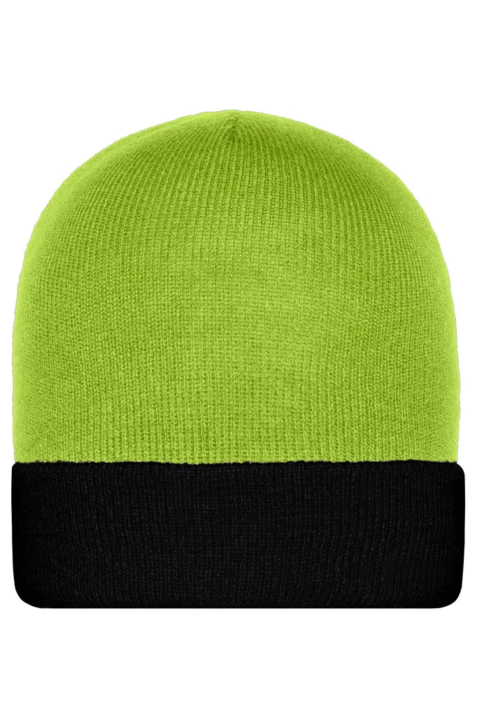 Pletena kapa MB7550 lime-green/black one size-0