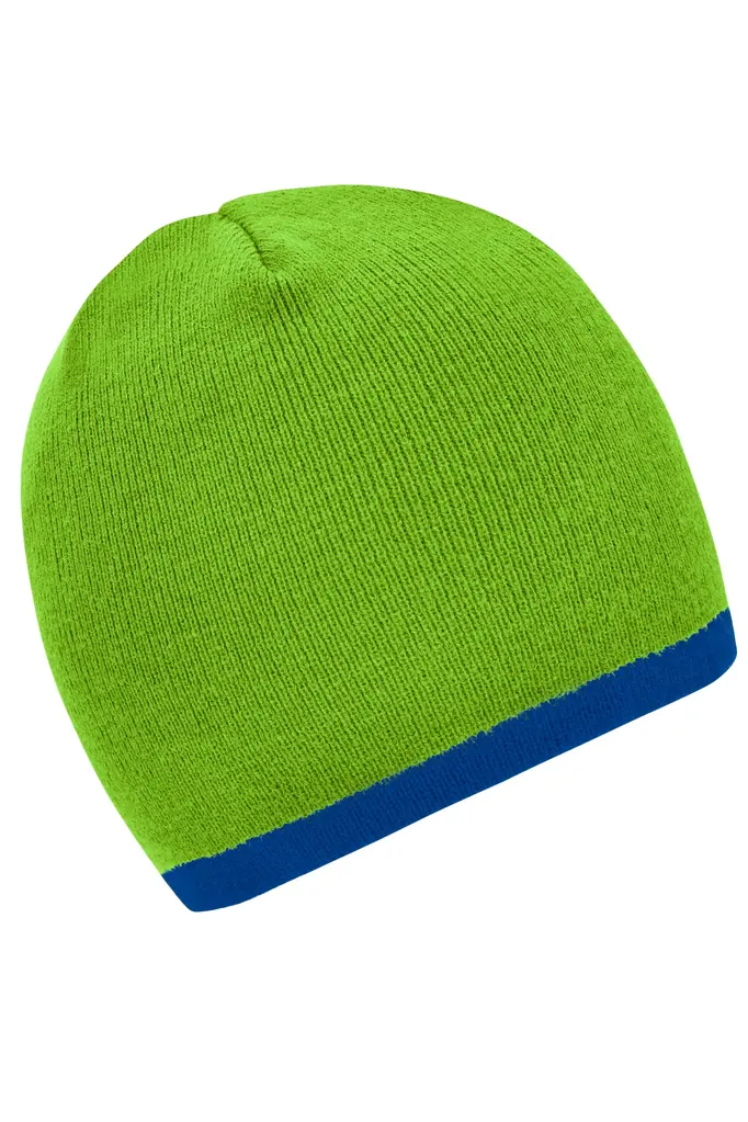 Pletena kapa MB7584 lime-green/royal one size-2