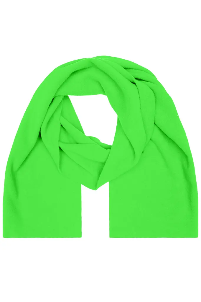 Flis šal MB7611 lime-green one size-0