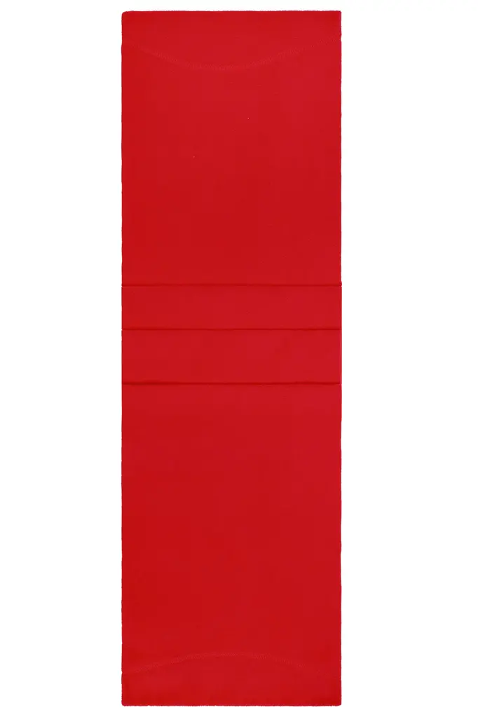 Flis šal MB7740 red one size-1