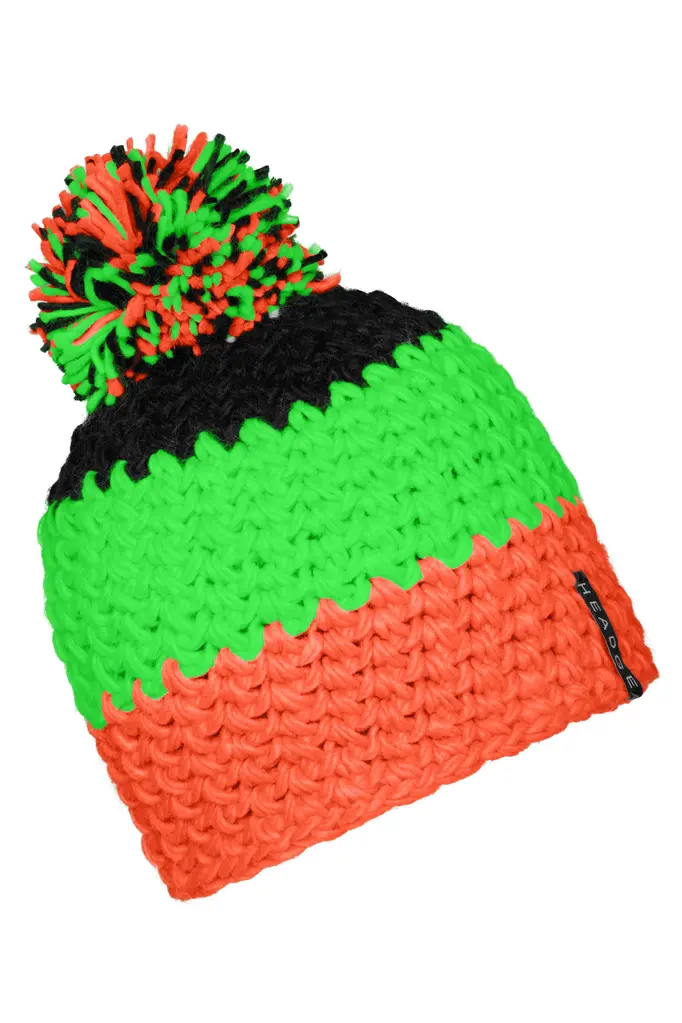 Zimska kapa MB7940 neon-orange/neon-green/black one size-2