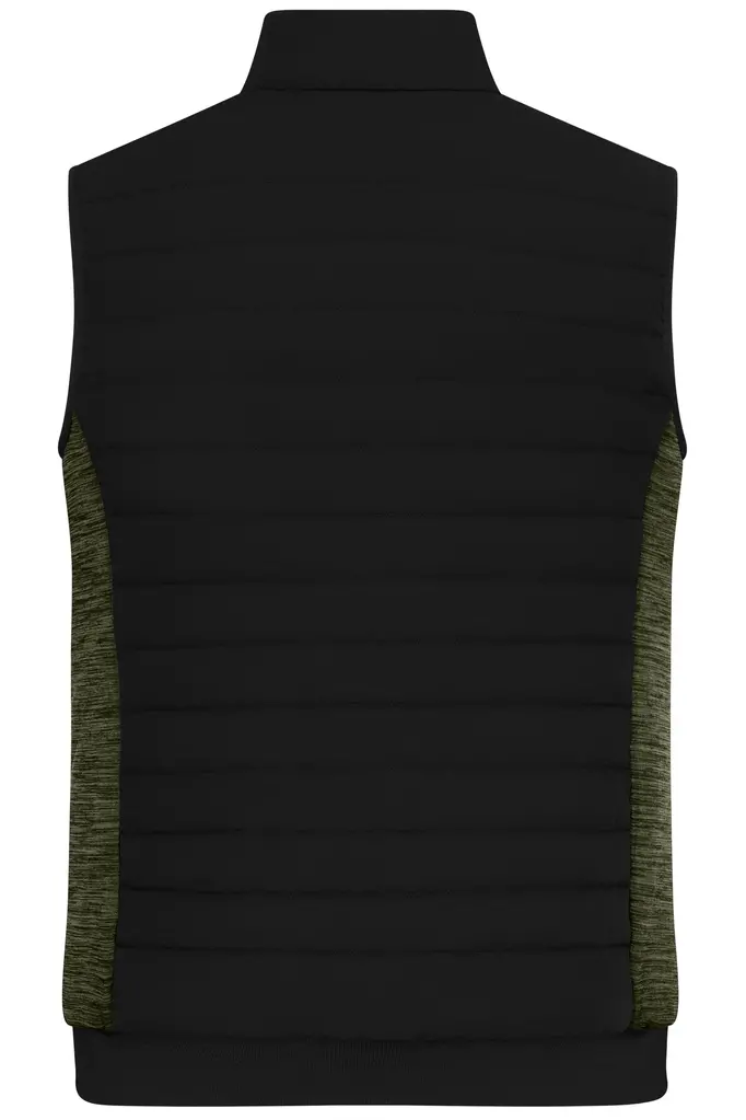 Muški prsluk JN1864 black/olive-melange XS-3