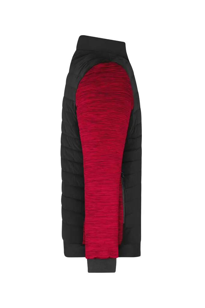 Muška jakna JN1866 black/red-melange XS-2