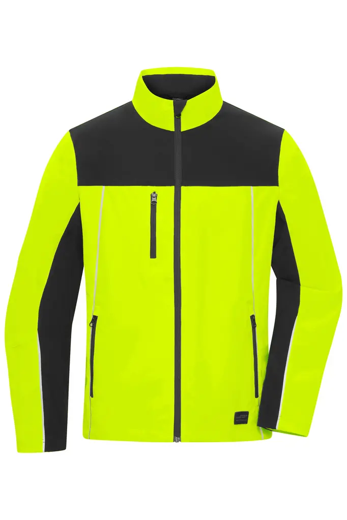 Reflektirajuća radna jakna JN1854 neon-yellow/black XS-0