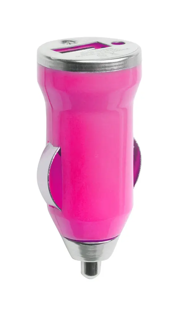 USB auto punjač Hikal AP741172 pink-0