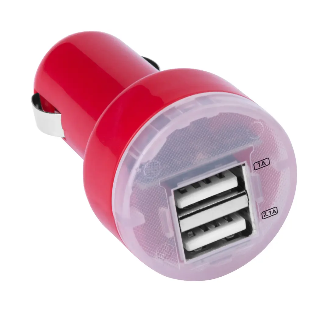 USB auto punjač Denom AP741944 red-2