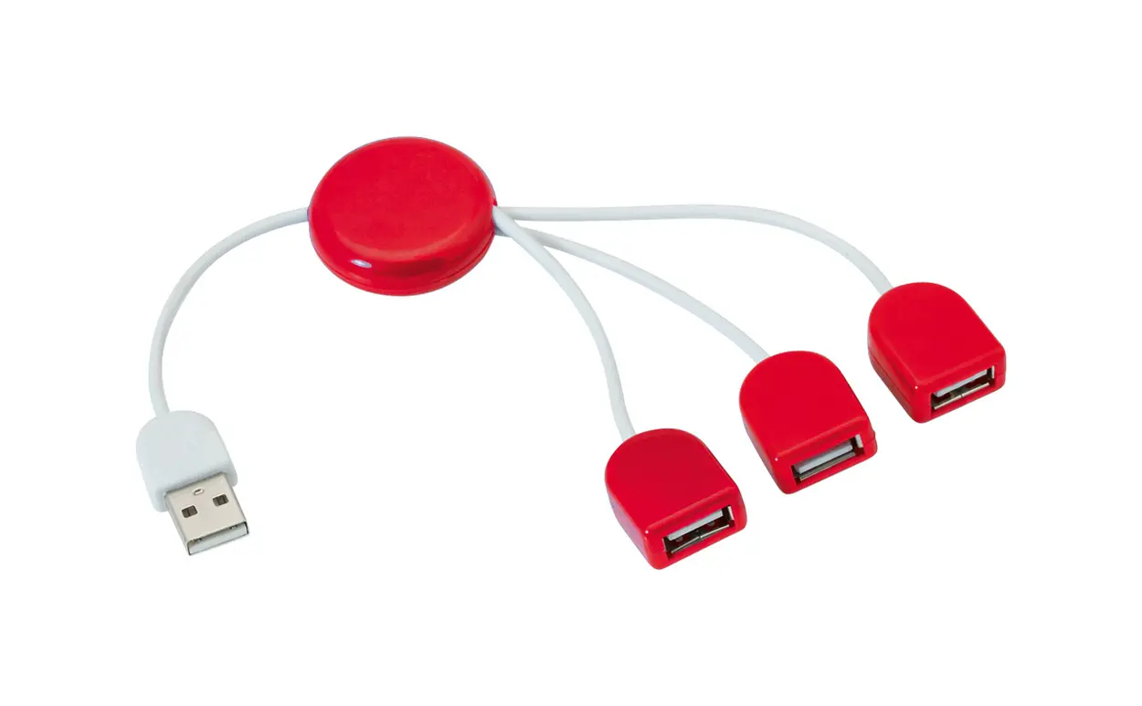 USB hub POD AP791402 red-0